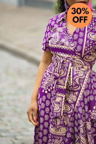 DEOLA WRAP DRESS Women’s Dress