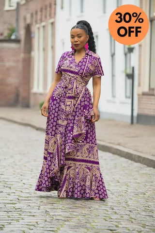 DEOLA WRAP DRESS Women’s Dress