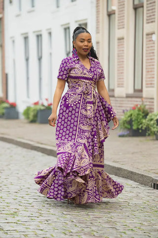 DEOLA WRAP DRESS Women’s Dress