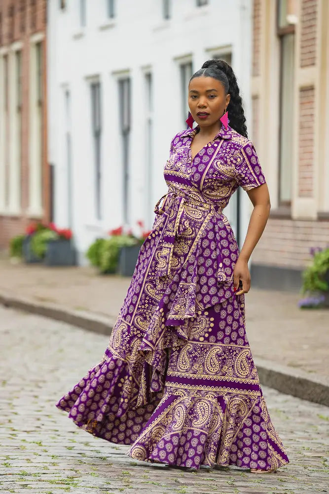 DEOLA WRAP DRESS Women’s Dress