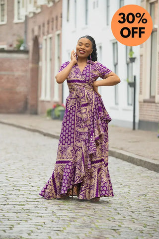 DEOLA WRAP DRESS Women’s Dress