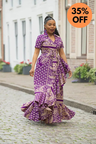 DEOLA WRAP DRESS Women’s Dress