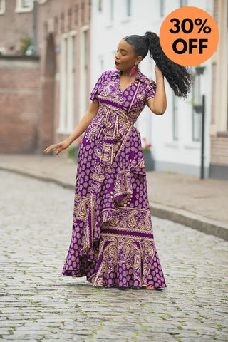 DEOLA WRAP DRESS Women’s Dress