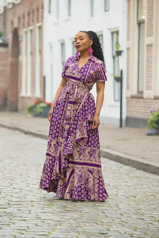 DEOLA WRAP DRESS Women’s Dress