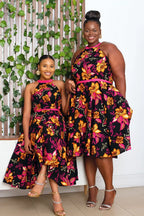 Didi Midaxi African Print Dress Dresses