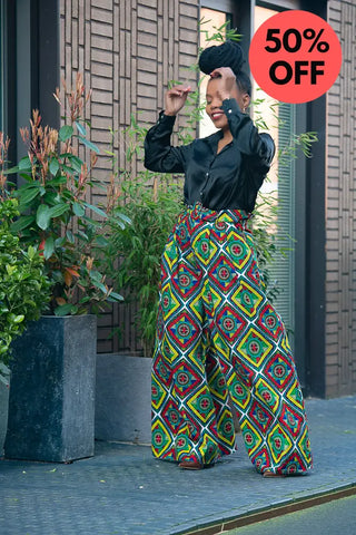 Eshe Multicolour Palazzo Trouser