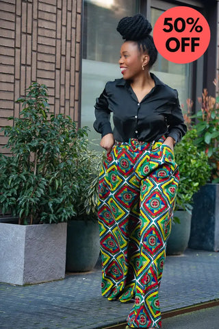 Eshe Multicolour Palazzo Trouser