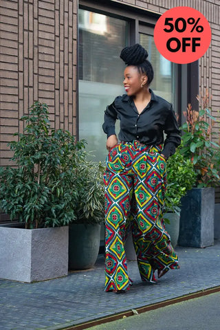 Eshe Multicolour Palazzo Trouser