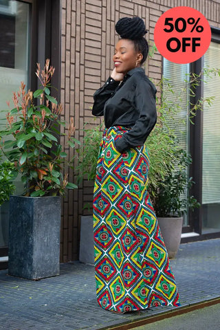 Eshe Multicolour Palazzo Trouser