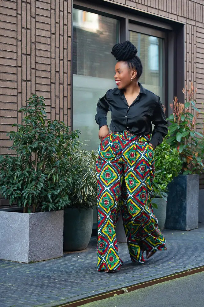 Eshe Multicolour Palazzo Trouser