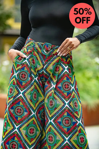 Eshe Multicolour Palazzo Trouser