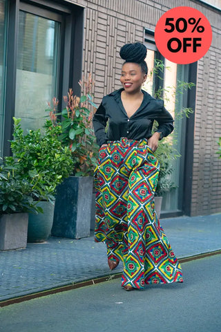 Eshe Multicolour Palazzo Trouser