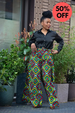 Eshe Multicolour Palazzo Trouser