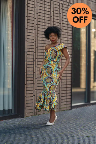 Ewa One Shoulder Dress Dresses