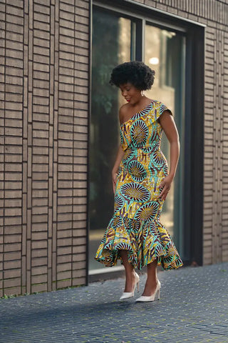 Ewa One Shoulder Dress Dresses