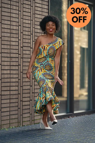 Ewa One Shoulder Dress Dresses