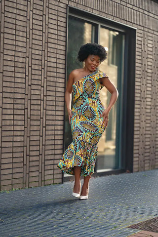 Ewa One Shoulder Dress Dresses