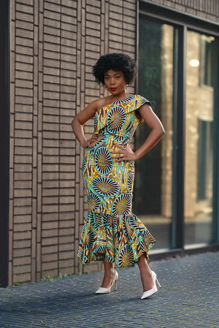 Ewa One Shoulder Dress Dresses