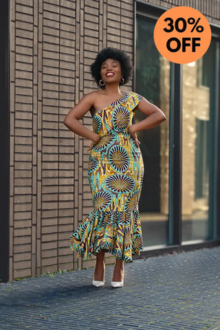 Ewa One Shoulder Dress Dresses