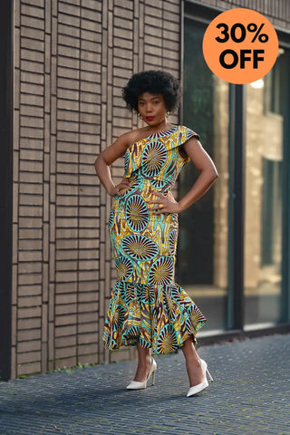 Ewa One Shoulder Dress Dresses