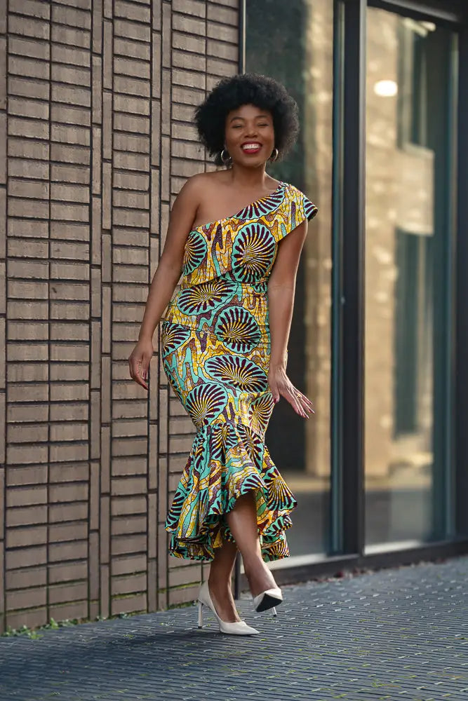 Ewa One Shoulder Dress Dresses