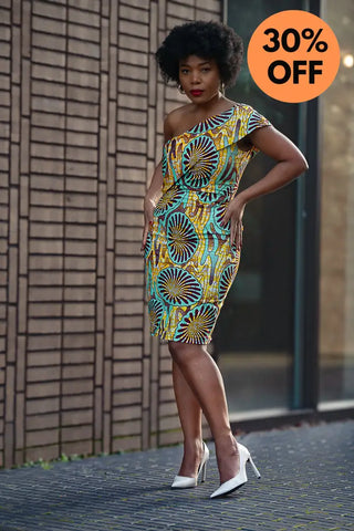 Ewa One Shoulder Dress Dresses