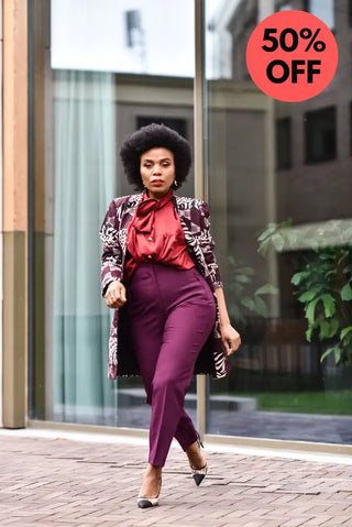 Feyi Animal Print Jacket Women’s Dress