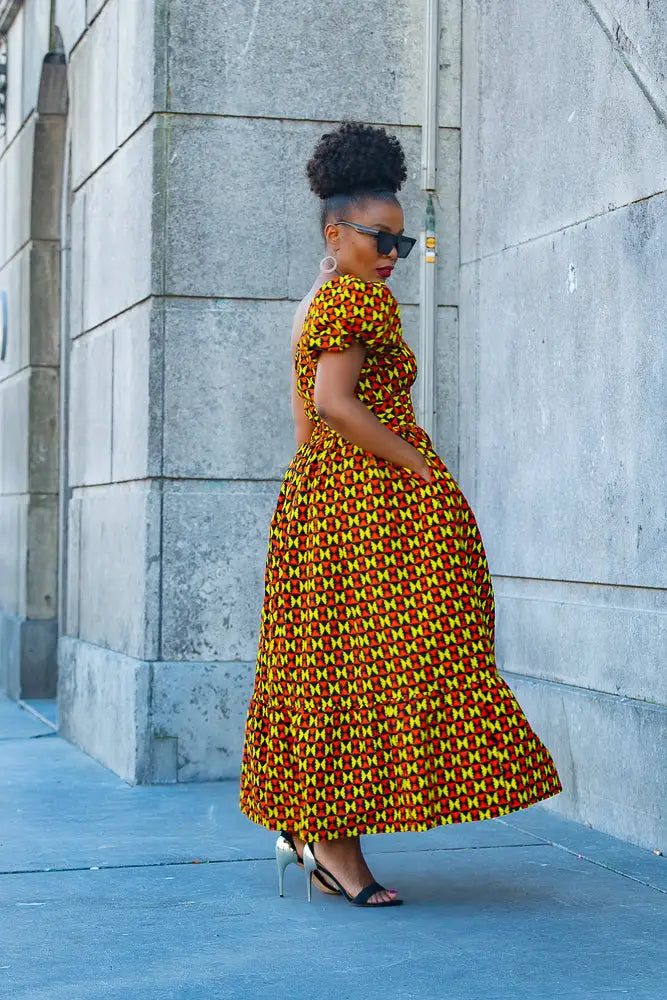 Fikile One Shoulder Dress Apparel & Accessories