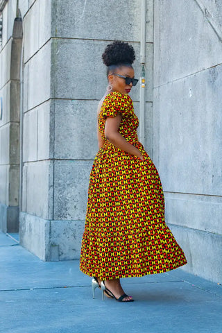 Fikile One Shoulder Dress Apparel & Accessories