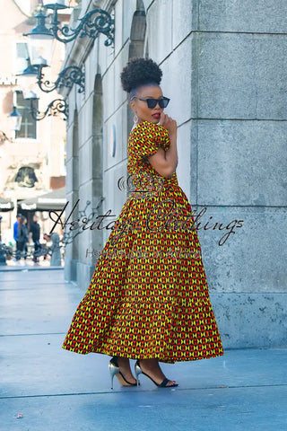 Fikile One Shoulder Dress Apparel & Accessories