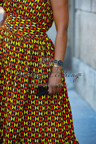 Fikile One Shoulder Dress Apparel & Accessories