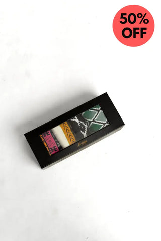 Geometric Aztec Set UK 4-8/EU 36-41 Socks