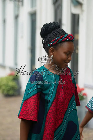 HAMZA GREEN BRAIDED HEADBAND HEADBANDS