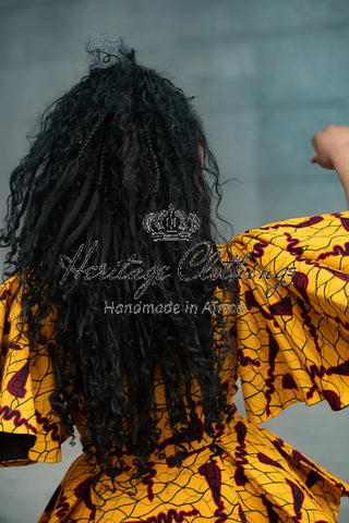 HANNA YELLOW TOP Shirts & Tops