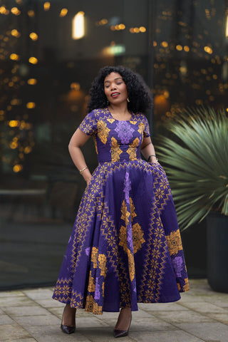 Majesty Purple Dress