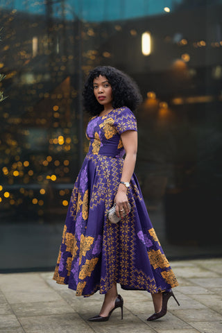 Majesty Purple Dress