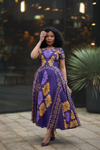 Majesty Purple Dress