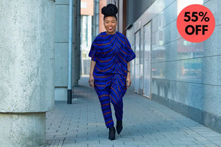 Kemi Two Piece Blue Set