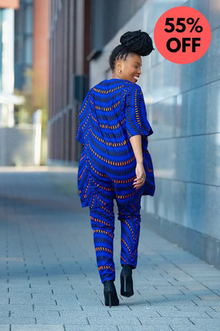 Kemi Two Piece Blue Set