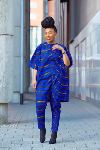 Kemi Two Piece Blue Set