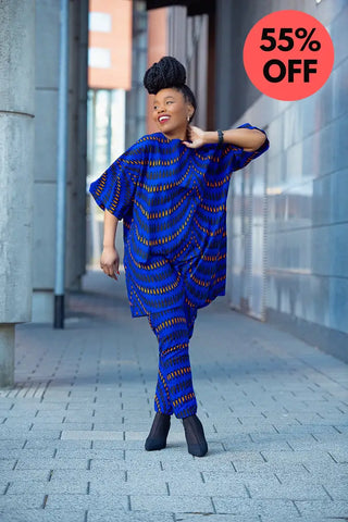 Kemi Two Piece Blue Set