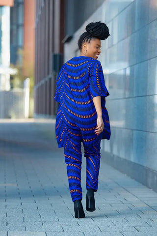 Kemi Two Piece Blue Set