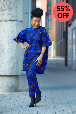 Kemi Two Piece Blue Set