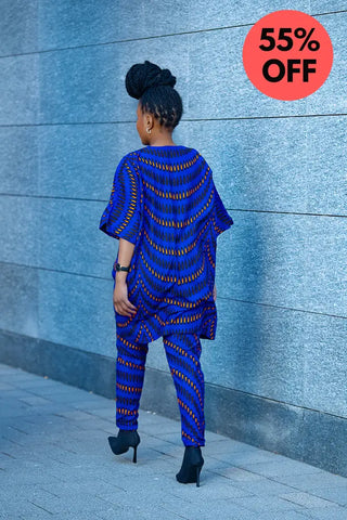 Kemi Two Piece Blue Set