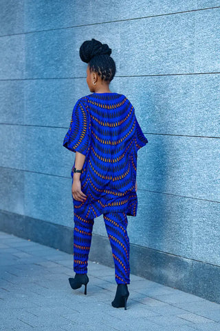 Kemi Two Piece Blue Set