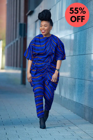 Kemi Two Piece Blue Set