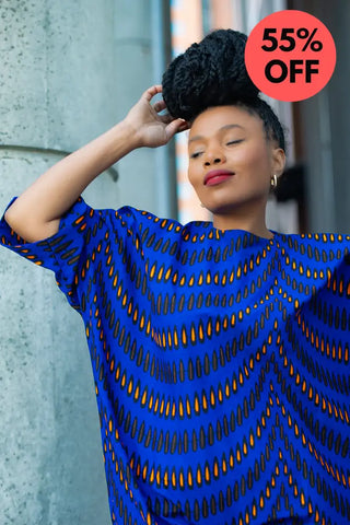 Kemi Two Piece Blue Set