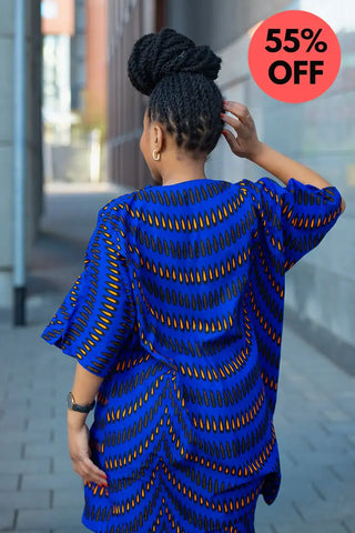 Kemi Two Piece Blue Set