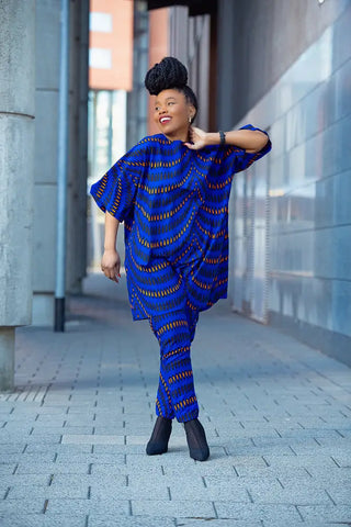 Kemi Two Piece Blue Set