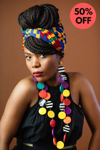 Kente Wired Headwrap Headwraps